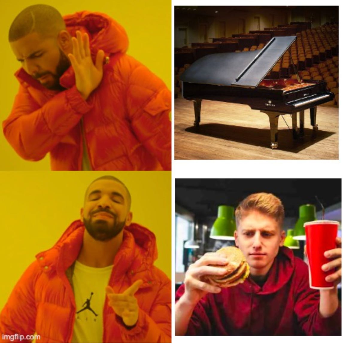 piano buying normal?